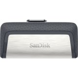 Sandisk Ultra Dual Drive USB Type-C USB-ngle 32 GB USB Type-A / USB Type-C 3.2 Gen 1 (3.1 Gen 1) Sort, Slv #1