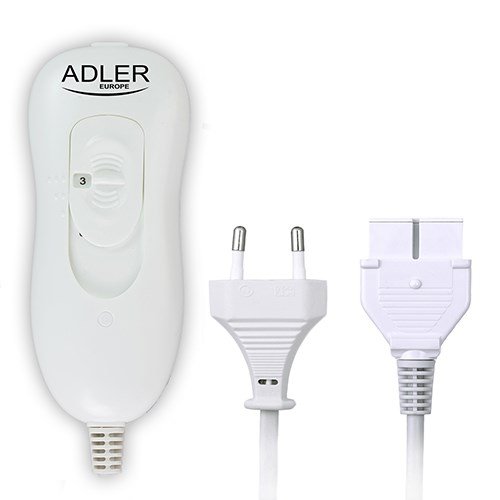 Adler AD 7426 varmelagen og -pude Elektrisk sengevarmer 60 W Gr Fleece,Polyester #5
