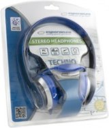 Esperanza EH145B hovedtelefoner/headset Ledningsfrt Musik Bl #3
