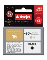 Activejet AL-16N blk (erstatning Lexmark 16 10N0016; Supreme; 15 ml; sort) #1