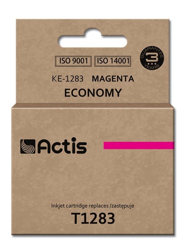 Actis KE-1283 blk (erstatning Epson T1283; Standard; 13 ml; rd) #1