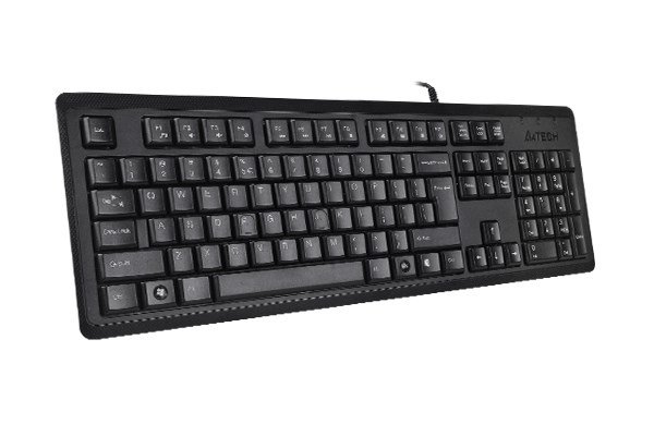 A4Tech KR-92 tastatur Universel USB QWERTY Engelsk Sort #2