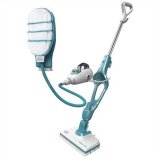 Black & Decker 9IN1 Steam-mop Stende stvsuger 0,5 L Turkis, Hvid 1300 W #1