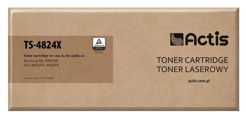Actis Tonerpatron TS-4824X (erstatning Samsung MLT-D2092L; Standard; 5000 sider; sort) #1