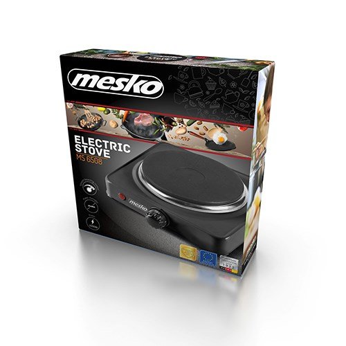 Mesko Home MS 6508 kogeplade Sort Bordplade Forseglet plade 1 zone(s) #21