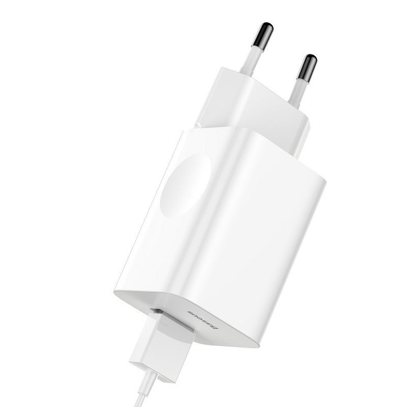 Hurtig oplader  Baseus Charging Quick Charger USB 3.0 - hvid #2