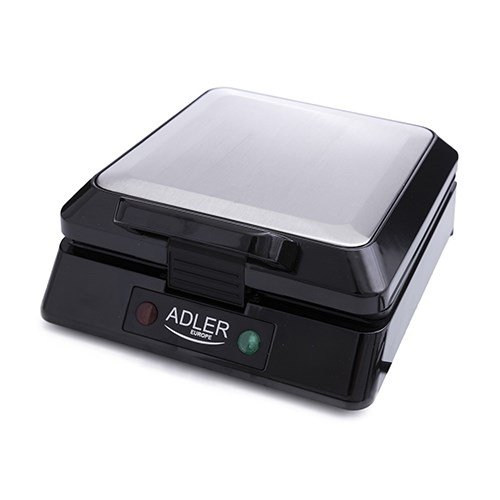 Adler AD 3036 vaffeljern 4 vaffel/vafler Sort, Gr 1500 W #1