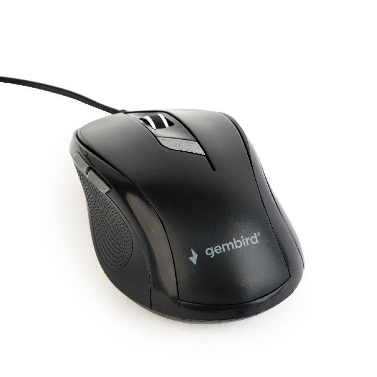 Gembird -6B-01 mus Ambidextrous USB Type-A Optisk 1600 dpi #3