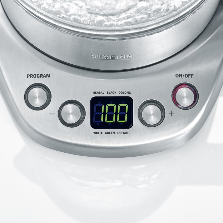 Severin WK 3479 elkedel 1,7 L 3000 W Sort, Rustfrit st�l #7