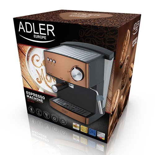 Adler AD 4404cr Kombi kaffemaskine 1,6 L Semi-auto #5