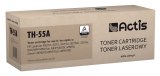 Actis Tonerpatron TH-55A (erstatning HP 55A CE255A; Standard; 6000 sider; sort) #1