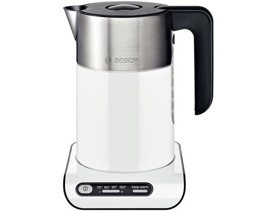 Bosch TWK8611P elkedel 1,5 L 2400 W Anthracit, Rustfrit stl, Hvid #1
