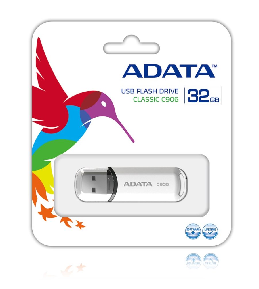 ADATA 32GB C906 USB-ngle USB Type-A 2.0 Hvid #2