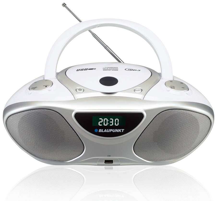 Blaupunkt BB14WH CD-afspiller Cd-optager Slv, Hvid #2