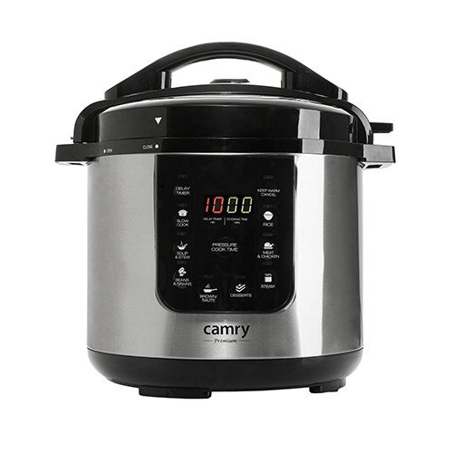 Camry CR 6409 multi komfur 6 L 1000 W Sort, Rustfrit stl #1