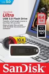 SanDisk Ultra USB-ngle 64 GB USB Type-A 3.2 Gen 1 (3.1 Gen 1) Sort #4