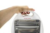 Mesko Home MS 7710 Indend�rs Hvid 800 W Kvarts elektrisk rumvarmer #2