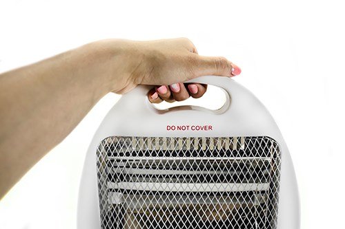 Mesko Home MS 7710 Indend�rs Hvid 800 W Kvarts elektrisk rumvarmer #2