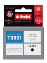 Activejet AE-801N blk (erstatning Epson T0801; Supreme; 15 ml; sort) #1