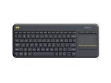 Logitech K400 Plus tastatur RF trdlst QWERTY Hollandsk Sort #1