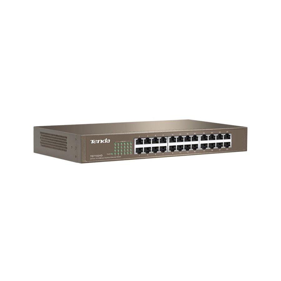 Tenda TEF1024D netv�rksswitch Ikke administreret Fast Ethernet (10/100) Beige #2