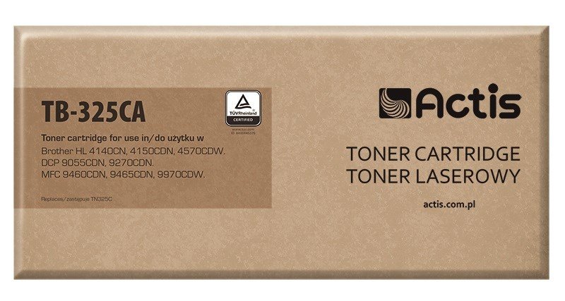Actis TB-325CA (erstatning Brother TN-325C; Supreme; 3500 sider; bl) #1