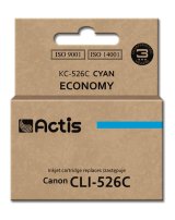 Actis KC-526C blk (Canon CLI-526C erstatning; Standard; 10 ml; bl) #1