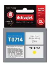 Activejet AEB-714N blk (erstatning Epson T0714, T0894, T1004; Supreme; 15 ml; gul) #1
