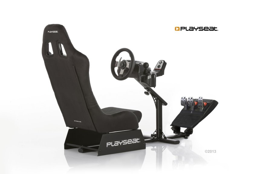 Playseat Evolution Alcantara Universal gaming chair Padded seat Black #4
