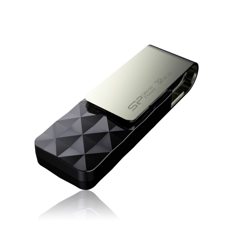 Silicon Power Blaze B30 32 GB USB Type-A 3.0 (3.1 Gen 1) hukommelsespind Sort #1