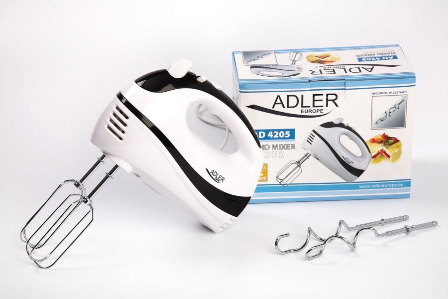 Adler AD 4205 Hndmixer Sort, Hvid 300 W #6