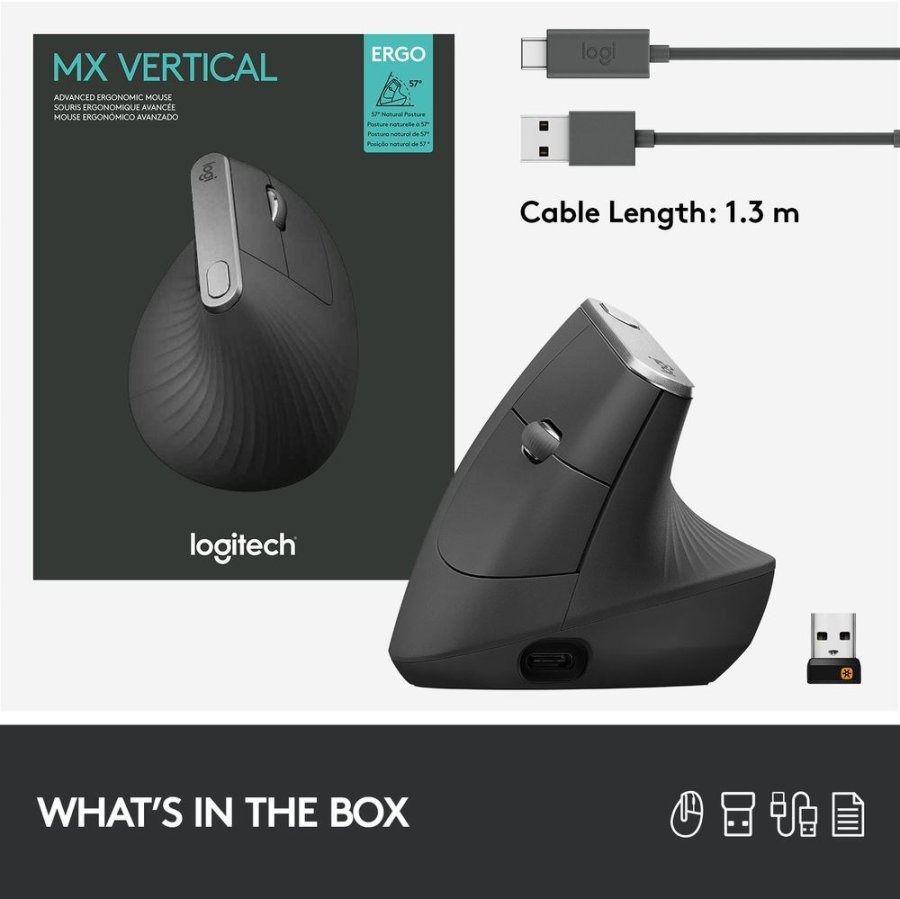 MX Vertical Optical Wireless Mouse #9