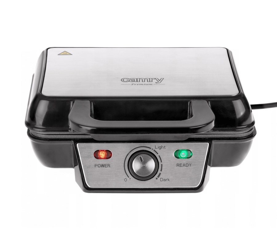 Camry CR 3046 vaffeljern 2 vaffel/vafler Sort 1000 W #1