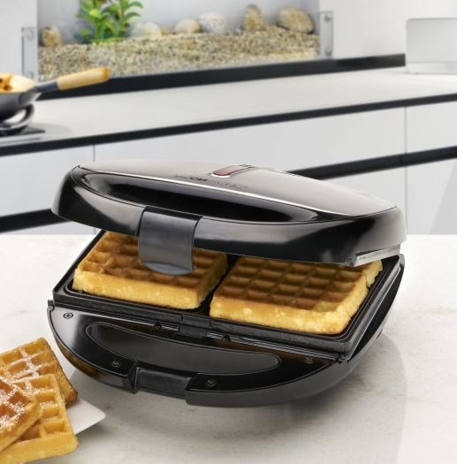 Clatronic ST/WA 3670 sandwichtoaster 800 W Sort, Rustfrit stl #2