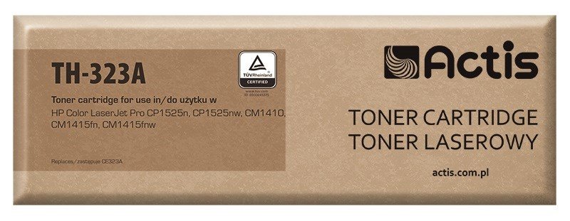 Actis TH-323A tonerkassette (erstatning HP 128A CE323A; Standard; 1300 sider; rd) #1