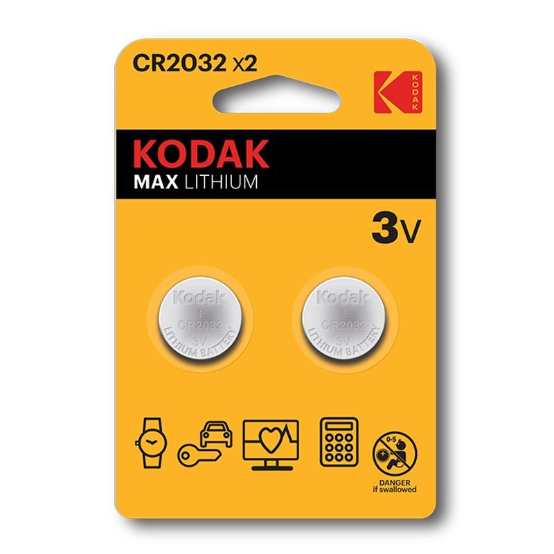 Kodak CR2032 Engangsbatteri Lithium #1