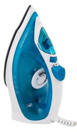 Esperanza EHI002 strygejern Dampstrygejern Keramisk strygesl Bl, Hvid 2200 W #8