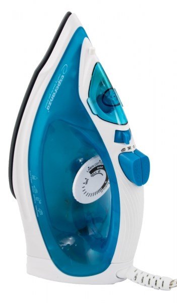 Esperanza EHI002 strygejern Dampstrygejern Keramisk strygesl Bl, Hvid 2200 W #8