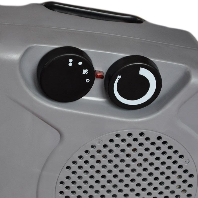 ELDOM HL8S Bl�ser med elektrisk omr�devarmer Indend�rs Gr� 2000 W #4