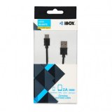 iBox IKUMTC USB-kabel 1 m USB 3.2 Gen 1 (3.1 Gen 1) USB A USB C Sort #2