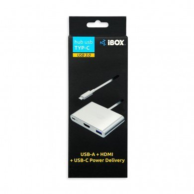 iBox IUH3CFT1 dockingstation USB 3.2 Gen 1 (3.1 Gen 1) Type-C Slv #4