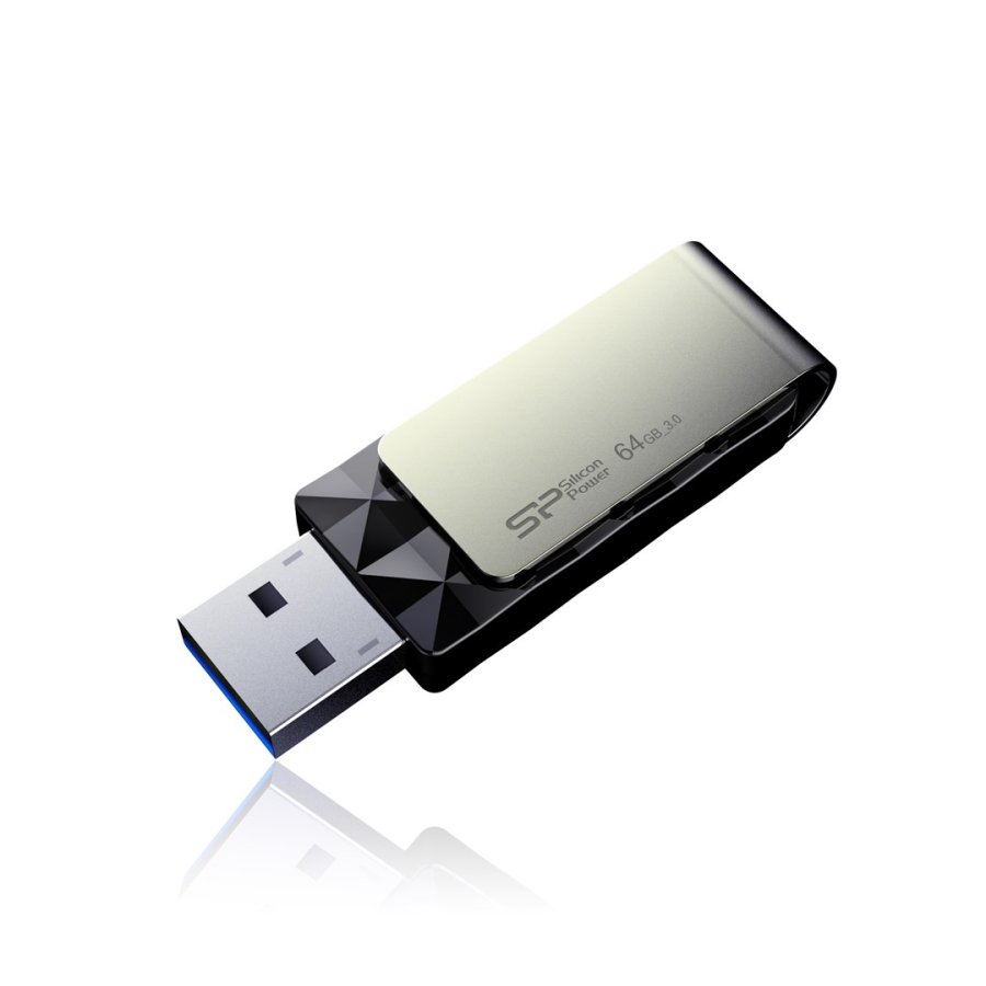 Silicon Power Blaze B30 64 GB USB Type-A 3.0 (3.1 Gen 1) hukommelsespind Sort #4