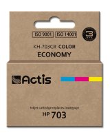 Actis KH-703CR blk (erstatning HP 703 CD888AE; Standard; 12 ml; farve) #1