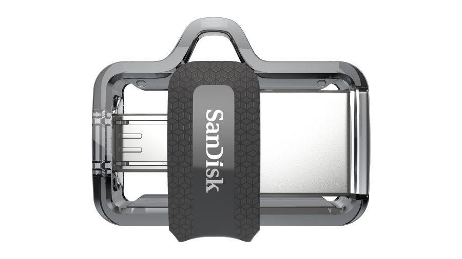 SanDisk Ultra Dual m3.0 USB-ngle 128 GB USB Type-A / Micro-USB 3.2 Gen 1 (3.1 Gen 1) Sort, Slv, Transparent #5
