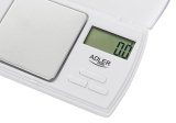 Adler AD 3161 kkken- og ditvgt Hvid Rektandel Elektronisk personlig vgt #3