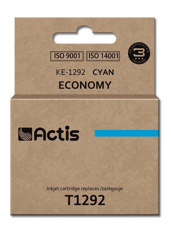 Actis KE-1291 blk (erstatning Epson T1291; Standard; 18 ml; sort) #1