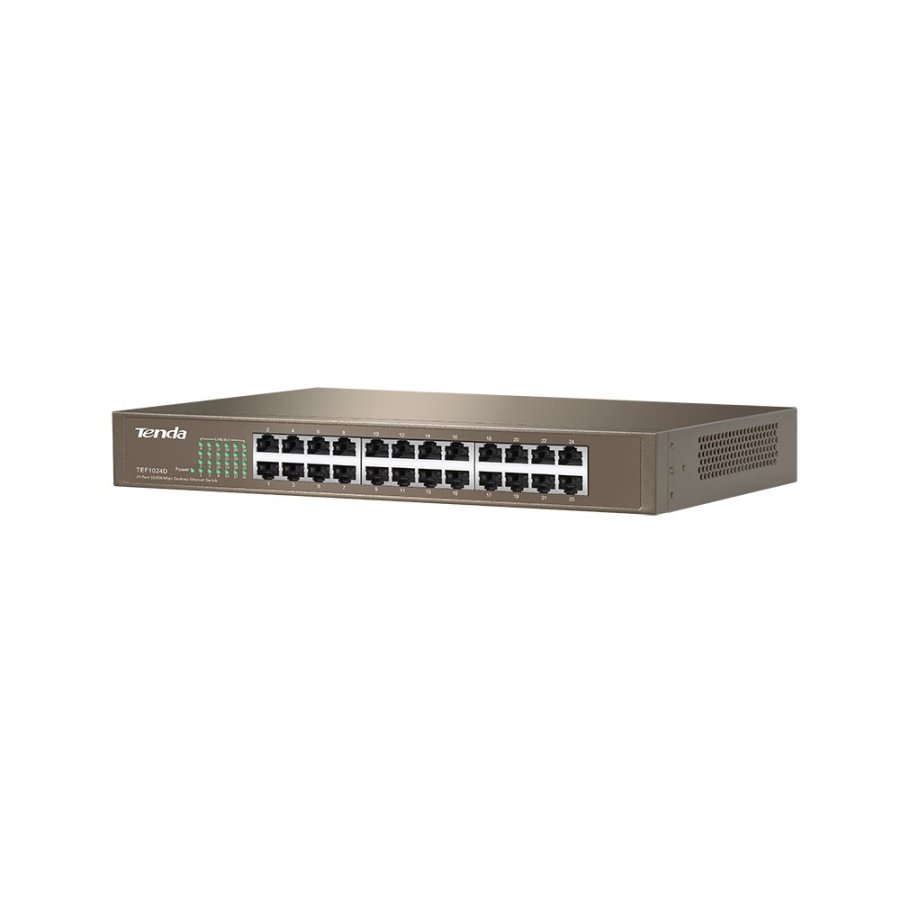 Tenda TEF1024D netv�rksswitch Ikke administreret Fast Ethernet (10/100) Beige #1