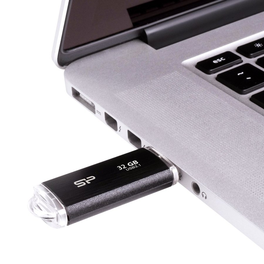 Silicon Power Blaze B02 32 GB USB Type-A 3.2 Gen 1 (3.1 Gen 1) hukommelsespind Sort #6