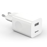 Hurtig oplader  Baseus Charging Quick Charger USB 3.0 - hvid #1