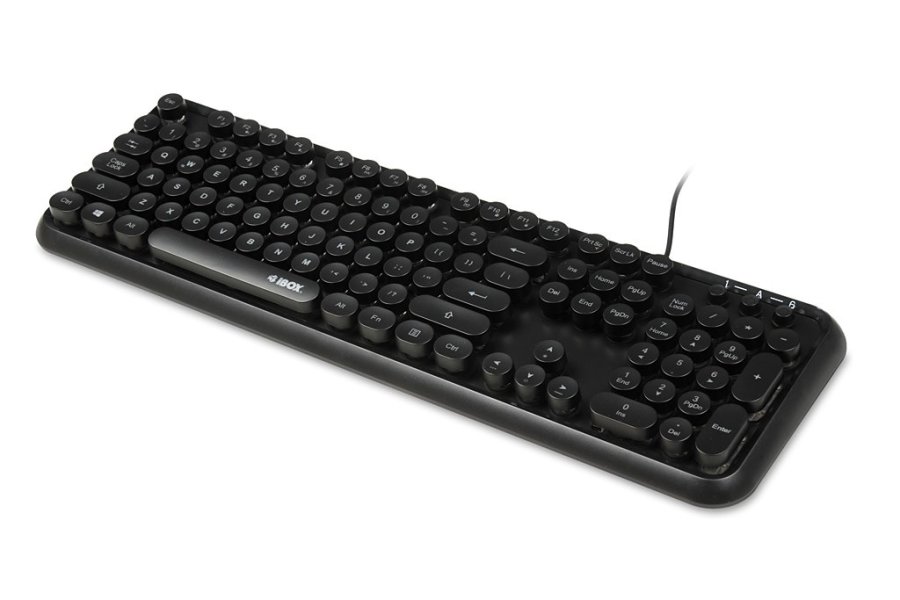 TASTATUR I-BOX PULSAR IKS620, LED, KABLET #21